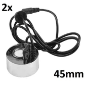 Yate10 2Adet 45mm Büyük Metal Soğuk Buhar Üreteci, Kuluçka Nem Nozulu 24v thumbnail 1