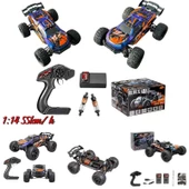 ELEKTRİKLİ RC 1:14 ÖLÇEK SERVO MOTOR MEGA ARAZİ ARACI SPOR ARAÇ 55 KM HIZ RC ARAÇ - 1