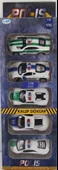 Sürtmeli Die Cast 5'Li Metal Polis Araçları - 2