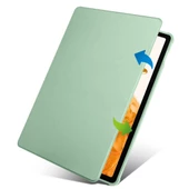 Samsung Galaxy Tab S9 Plus Kılıf Termik Kalem Bölmeli Dönebilen Standlı Kılıf thumbnail 5