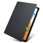 Samsung Galaxy Tab S10 Plus Kılıf Termik Kalem Bölmeli Dönebilen Standlı Kılıf - 3