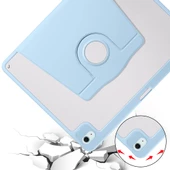 Apple iPad Air 13 2024 Kılıf Termik Kalem Bölmeli Dönebilen Standlı Kılıf thumbnail 3