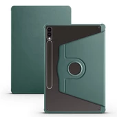 Samsung Galaxy Tab S10 Plus Kılıf Termik Kalem Bölmeli Dönebilen Standlı Kılıf - 1