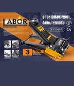 Labor 3 Ton Düşük Profil Garaj Krikosu - 4