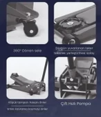 Labor 3 Ton Düşük Profil Garaj Krikosu - 5