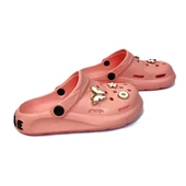 Fiyra 2052 Pudra Smıle crks Taşlı Kız Çocuk Havuz Plaj Terlik thumbnail 3