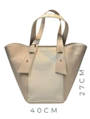 İSOLA El Ve Kol Çantası Olarak Tasarlanmış Suni Deri Bayan Omuz Çantası SL.73634424VZN thumbnail 2