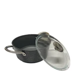 Esse Granit Derin Tencere 20 Cm Black - 1