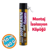 Pipetli Montaj Köpüğü Profesyonel Dolgu İzolasyon Poliüretan Köpük Kapı Pencere Duvar Yalıtım 750 ml - 1