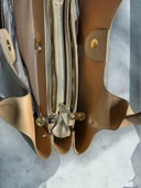 İSOLA El Ve Kol Çantası Olarak Tasarlanmış Suni Deri Bayan Omuz Çantası SL.73634425ND thumbnail 6