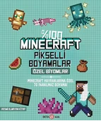 %100 Minecraft Pikselli Boyamalar Özel Biyomlar - 1