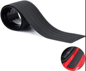 Arka Tampon Üstü Bagaj Eşiği Koruyucu Şerit 90cm Siyah - 3