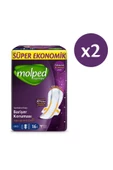 Molped Supernight Gece Hijyenik Ped 16 Lı X 2 Adet - 2