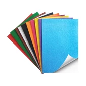 Bravo 10 Renk Yapışkanlı Keçe Etkinlik Malzemesi 20x30cm - 1