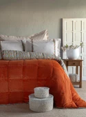 APRİCİTAS UYKU SETİ SOFTLY LOWEL TERRACOTTA TEK KİŞİLİK - 1