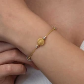 Himarry Gümüş Renkli Toplu Dorika Kadın Bileklik - 1