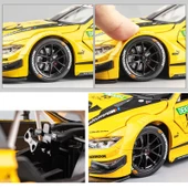 1:24 BMW M4 DTM Alaşım Spor Araba Diecasts Metal oyuncak Araç - 5