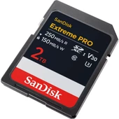 SanDisk Extreme Pro 2TB 250/150MB/s SDXC V30 UHS-I U3 Hafıza Kartı SDSDXXD-2T00-GN4IN - 2