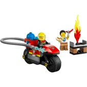 Lego Marka İtfaiye Kurtarma Motosikleti 57 Parçalı - Mavi Su Dünyası - 1