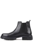 Shoetyle - Siyah Deri Erkek Chelsea Bot 250-207 - 3