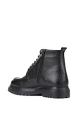 Shoetyle - Siyah Deri Fermuarlı Erkek Bot 250-604 - 4