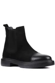 Shoetyle - Siyah Süet Deri Erkek Chelsea Bot 250-080 - 2