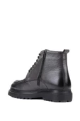 Shoetyle - Gri Deri Fermuarlı Erkek Bot 250-604 - 4