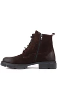Shoetyle - Kahverengi Süet Deri Bağcıklı Erkek Bot 250-205 - 3