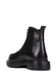 Shoetyle - Siyah Deri, Süet Fermuarlı Erkek Bot 250-085 - 4