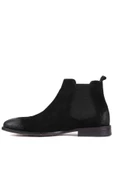 Shoetyle - Siyah Süet Deri Erkek Chelsea Bot 250-201 - 3