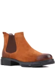 Shoetyle - Taba Süet Deri Erkek Chelsea Bot 250-207 - 2