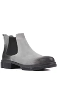 Shoetyle - Gri Süet Deri Erkek Chelsea Bot 250-207 - 2