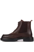 Shoetyle - Kahverengi Deri Fermuarlı Erkek Bot 250-085 - 3