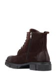 Shoetyle - Kahverengi Süet Deri Bağcıklı Erkek Bot 250-205 - 4