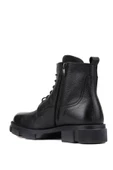 Shoetyle - Siyah Deri Bağcıklı Erkek Bot 250-205 - 4