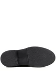 Shoetyle - Siyah Deri, Süet Fermuarlı Erkek Bot 250-085 - 6