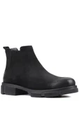 Shoetyle - Siyah Süet Deri Erkek Chelsea Bot 250-207 - 2