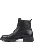 Shoetyle - Siyah Deri Bağcıklı Erkek Bot 250-206 - 3
