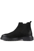 Shoetyle - Siyah Süet Deri Erkek Chelsea Bot 250-0055 - 3