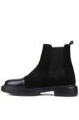 Shoetyle - Siyah Süet Deri Erkek Chelsea Bot 250-080 - 3