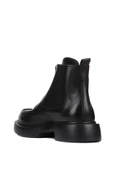 Shoetyle - Siyah Deri Fermuarlı Erkek Bot 250-085 - 8
