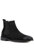 Shoetyle - Siyah Süet Deri Erkek Chelsea Bot 250-201 - 2