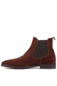 Shoetyle - Kahverengi Süet Deri Erkek Chelsea Bot 250-201 - 3