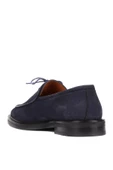 Shoetyle - Lacivert Nubuk Bağcıklı Erkek Klasik Ayakkabı 250-7511 - 4