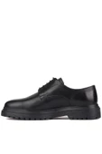 Shoetyle - Siyah Deri Bağcıklı Erkek Klasik Ayakkabı 250-2013 thumbnail 3