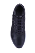 Fosco - Siyah Hakiki Deri Erkek Sneakers 2720-1 - 6960 thumbnail 5