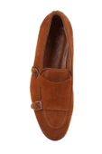 Shoetyle - Taba Süet Deri Tokalı Erkek Klasik Ayakkabı 250-2300 - 5