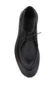 Shoetyle - Siyah Deri Bağcıklı Erkek Günlük Ayakkabı 250-1617 thumbnail 5