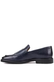 Shoetyle - Lacivert Deri Tokalı Erkek Klasik Ayakkabı 250-2750 - 3