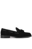 Shoetyle - Siyah Süet Deri Erkek Klasik Ayakkabı 250-2350 - 1